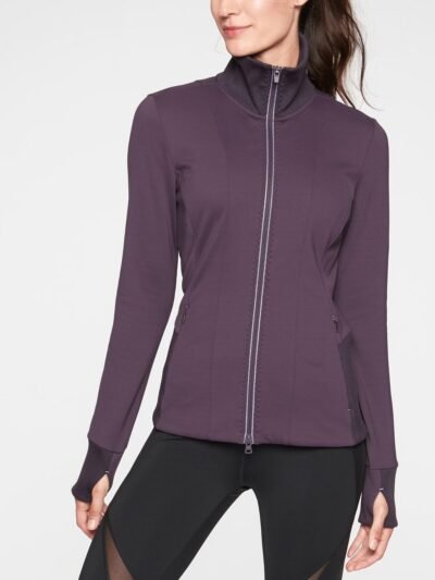Athleta $128.00 Ridge Jacket, Size XXS Color: Peacock - Image 3