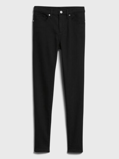 Banana Republic High-Rise Legging Luxe Sculpt Ankle Jean, Sz 29 REG. Black - Image 7