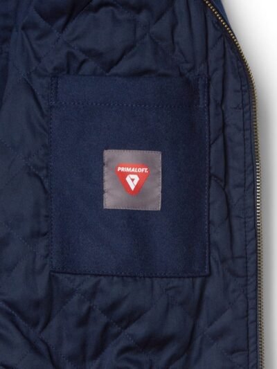 Gap Wool blend vintage bomber, Size M Tapestry Navy - Image 5