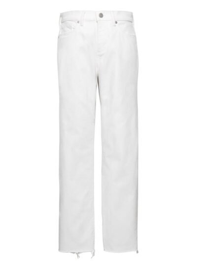 Banana Republic Girlfriend Stain-Resistant Cropped Jean with Fray Hem 31 R @ - Image 3