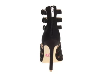 Heart Soul Paulette Strappy Heel Black - Image 4